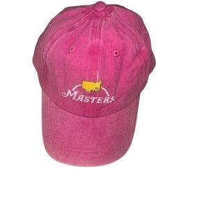 Pink Masters Golf Hat adjustable cap